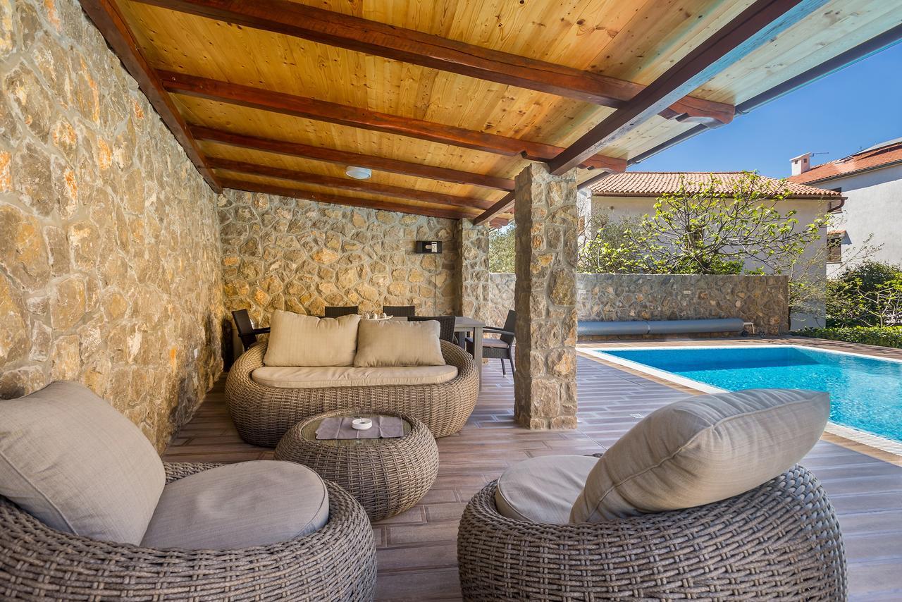 Villa Palma Krk Кърк Екстериор снимка
